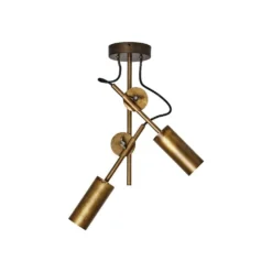 Staal 2 Spot Gebroken/Geelkoper - Konsthantverk - Koop Online