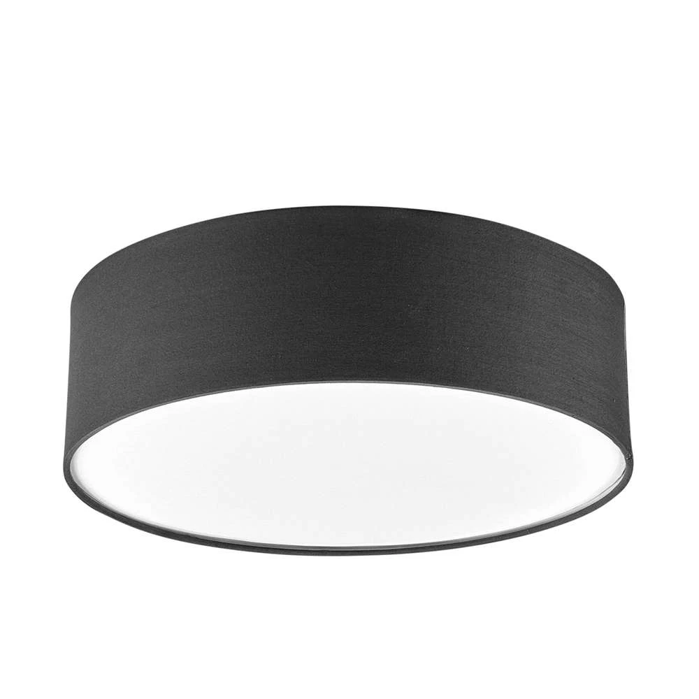 Sebatin Plafondlamp Grey/White/Nickel - Lindby - Koop Online