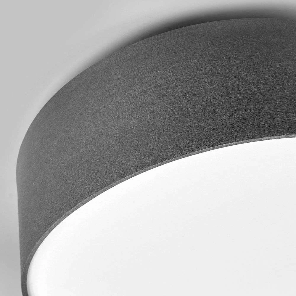 Sebatin Plafondlamp Grey/White/Nickel - Lindby - Koop Online - Image 4