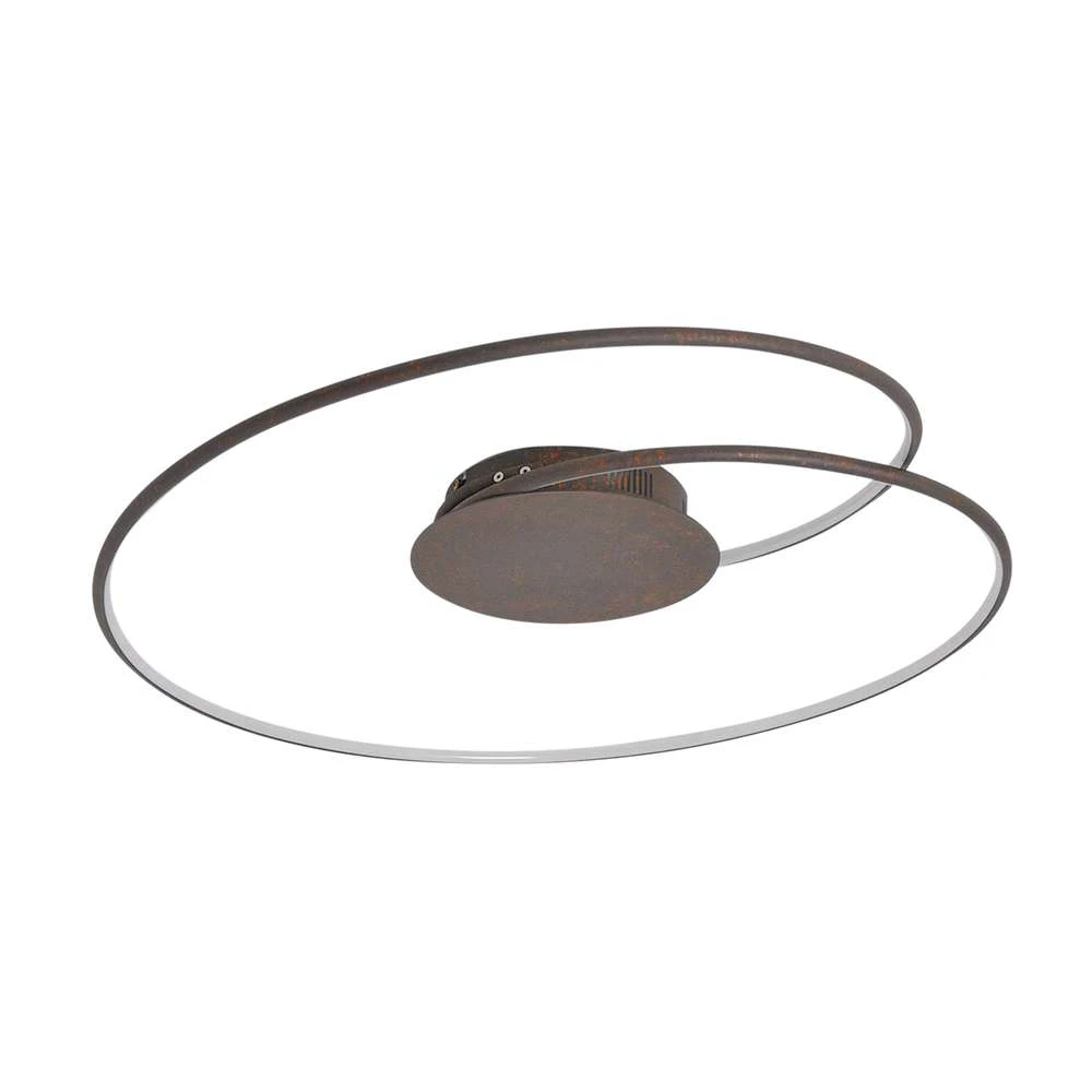 Joline Plafondlamp Rust/Chrome - Lindby - Koop Online