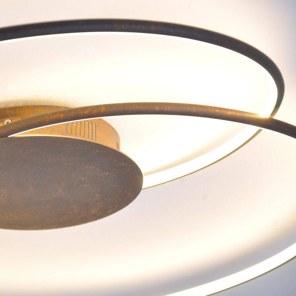 Joline Plafondlamp Rust/Chrome - Lindby - Koop Online - Image 4