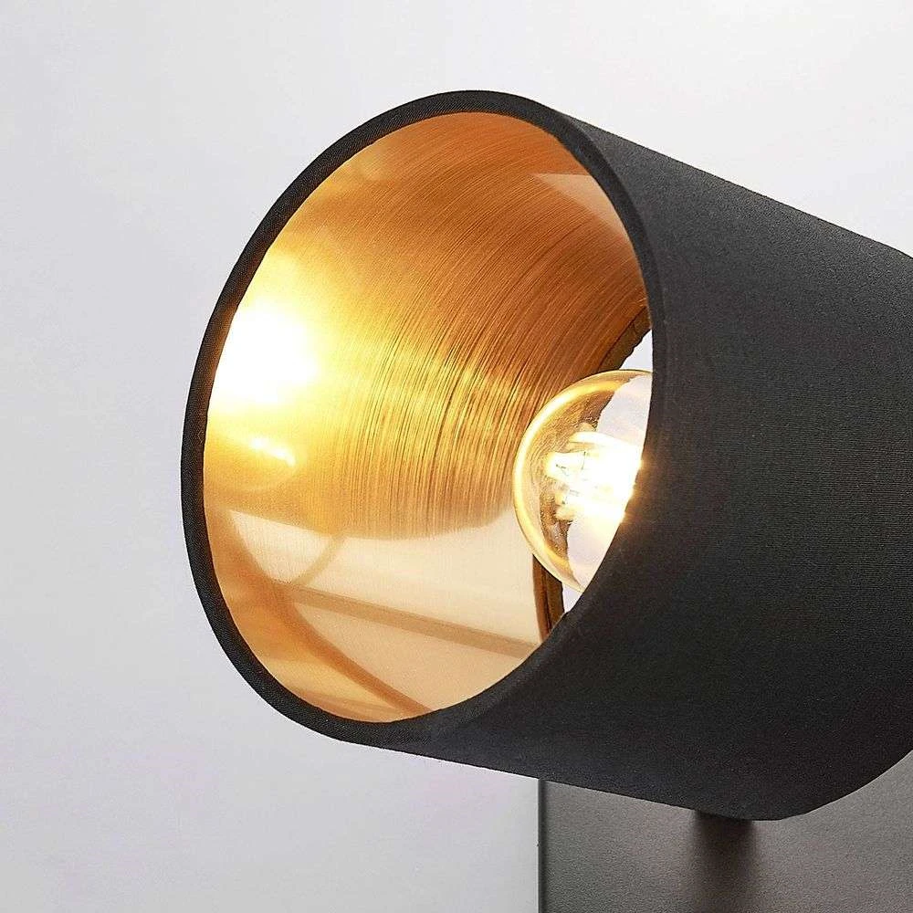 Vasilia 2 Plafondlamp Black/Gold - Lindby - Koop Online - Image 6