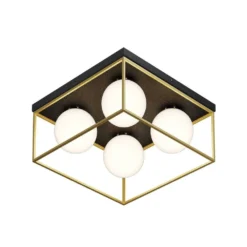 Aloam Plafondlamp Gold - Lindby - Koop Online