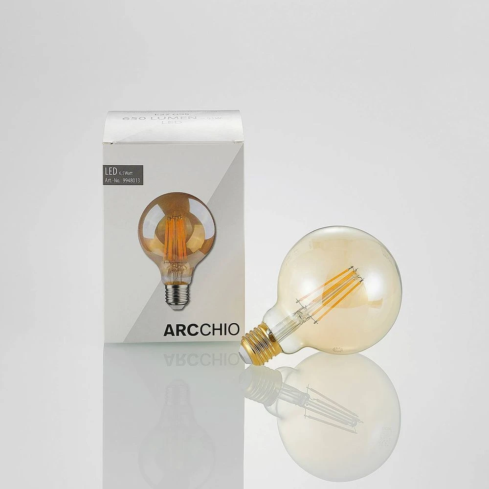 Lichtbron LED 6,5W (650lm) 2500K Amber G95 3-Step-Dim E27 - Arcchio - Koop Online - Image 5