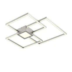 Duetto 3 Plafondlamp Nickel - Lindby - Koop Online