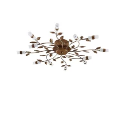 Bentas Plafondlamp Bronze - Lindby - Koop Online