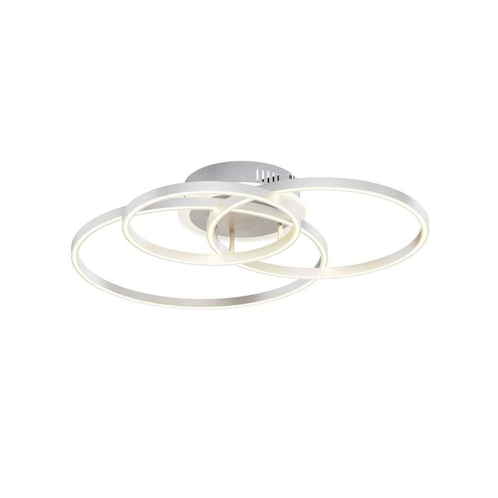 Tula Plafondlamp Smart Home Nickel - Lindby - Koop Online