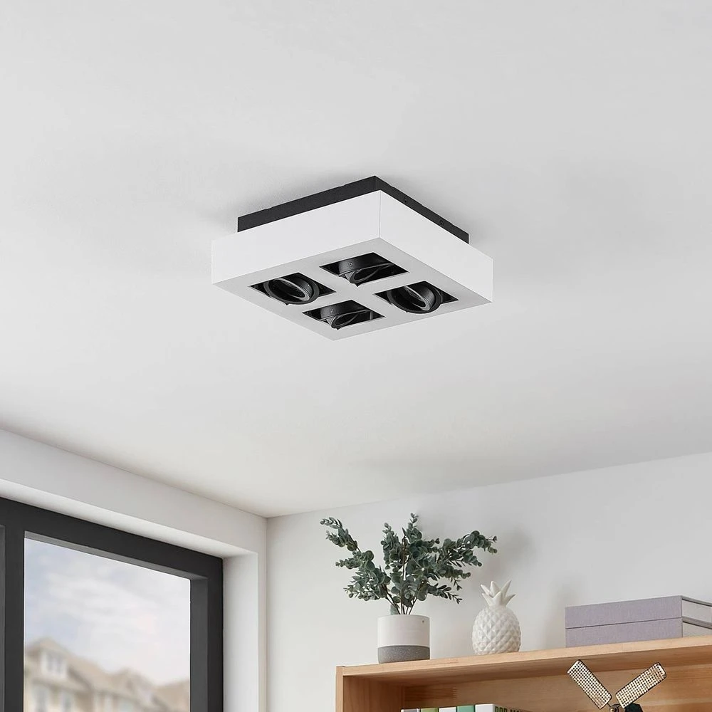 Vince Square 4 Plafondlamp White - Arcchio - Koop Online - Image 5