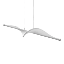 Edano Hanglamp White/Chrome - Lucande - Koop Online