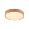 Milada Plafondlamp Wood/White - Lindby - Koop Online