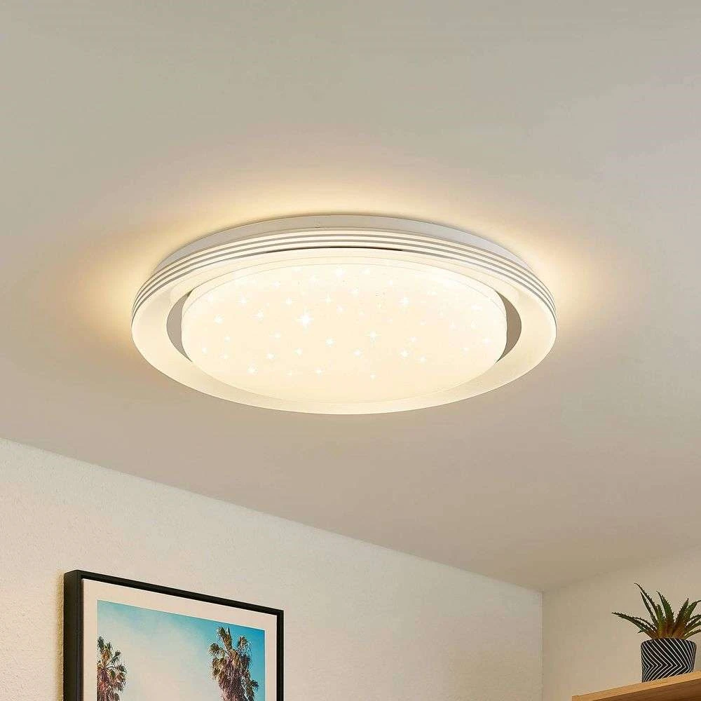 Mizuni Plafondlamp Smart Home Ø48 White/Opal - Lindby - Koop Online - Image 3