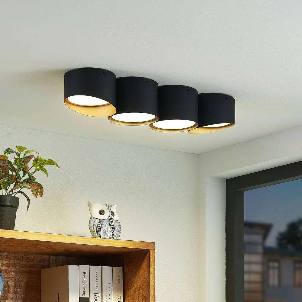 Kianush Plafondlamp Black - Lindby - Koop Online - Image 5