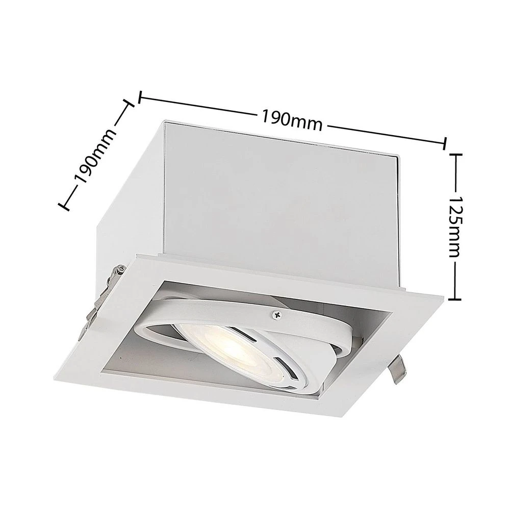 Yasna Ingebouwd Spot White - Arcchio - Koop Online - Image 3