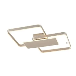 Kadira 80 Plafondlamp Nickel - Lucande - Koop Online