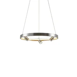 Paliva Hanglamp Ø48 Nickel - Lucande - Koop Online