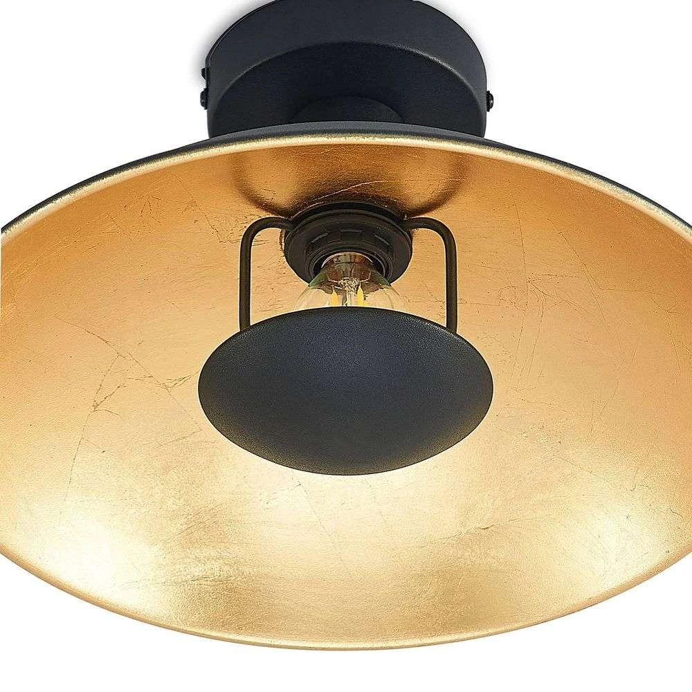 Narisara Plafondlamp Ø30 Black/Gold - Lindby - Koop Online - Image 6