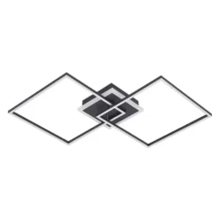 Edani LED Plafondlamp Dim. RGB Black - Lindby - Koop Online