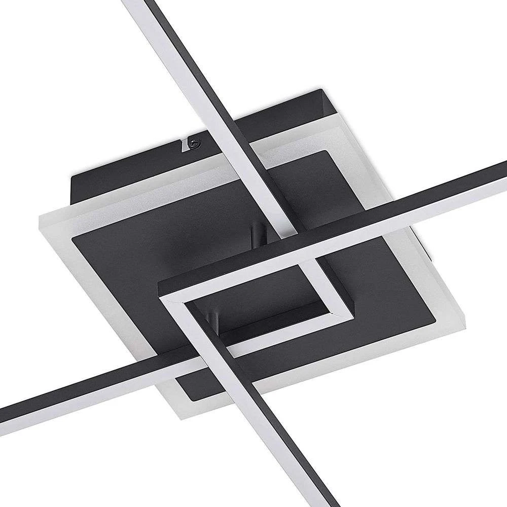 Edani LED Plafondlamp Dim. RGB Black - Lindby - Koop Online - Image 5