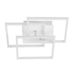 Qiana Square Plafondlamp LED White - Lindby - Koop Online