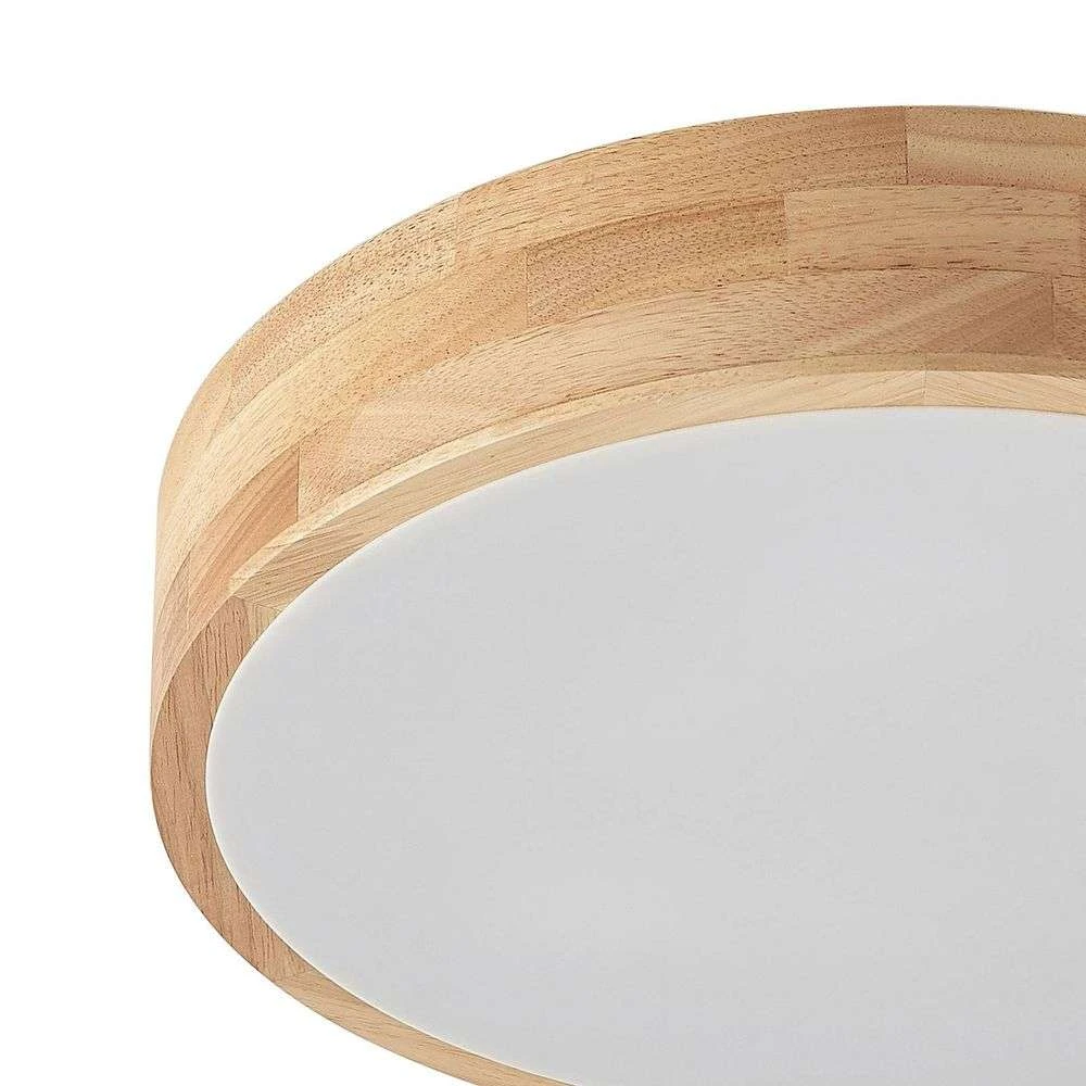 Tanju Plafondlamp Ø40 Wood/White - Lindby - Koop Online - Image 5