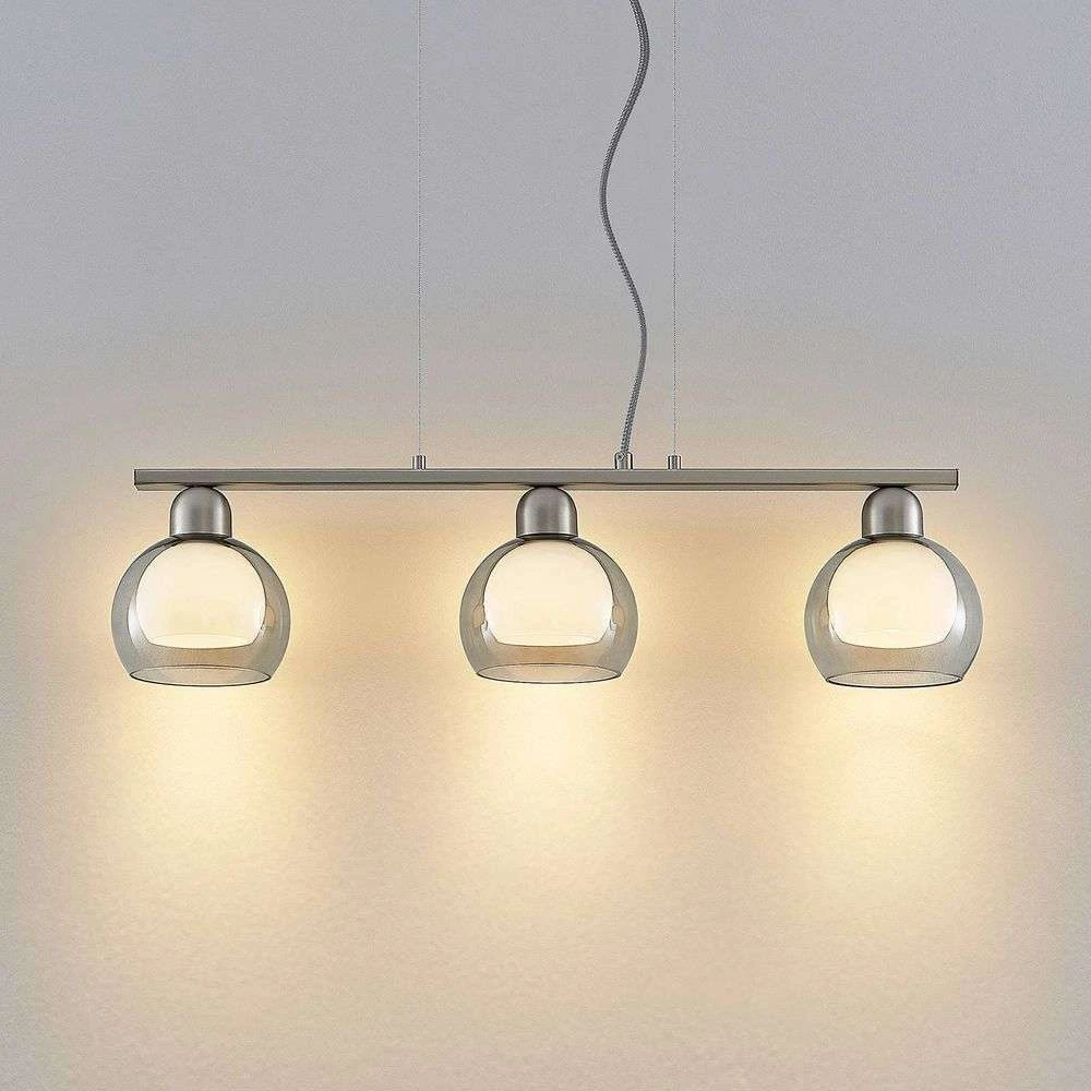 Kaiya 3 Hanglamp L14 Nickel - Lucande - Koop Online - Image 4