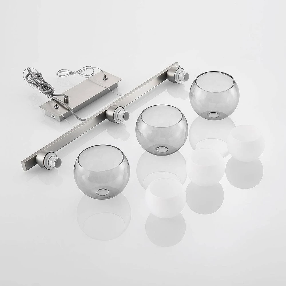 Kaiya 3 Hanglamp L14 Nickel - Lucande - Koop Online - Image 6