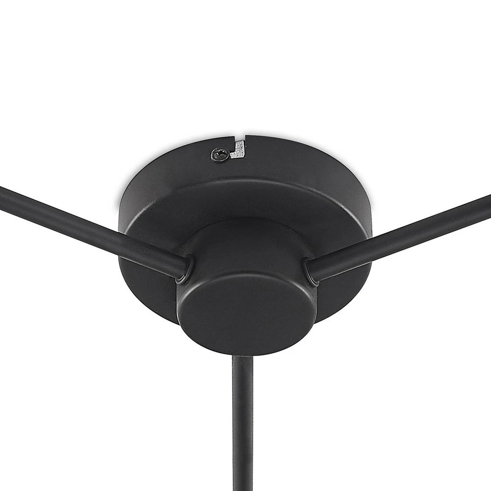 Niobano 3 Plafondlamp Black - Lindby - Koop Online - Image 5