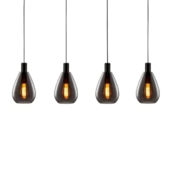 Marvelos 4 Hanglamp Smoke - Lucande - Koop Online
