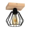 Various Plafondlamp Pine Wood - Envostar - Koop Online