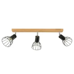 Aria 3 Plafondlamp Oiled Oak - Envostar - Koop Online