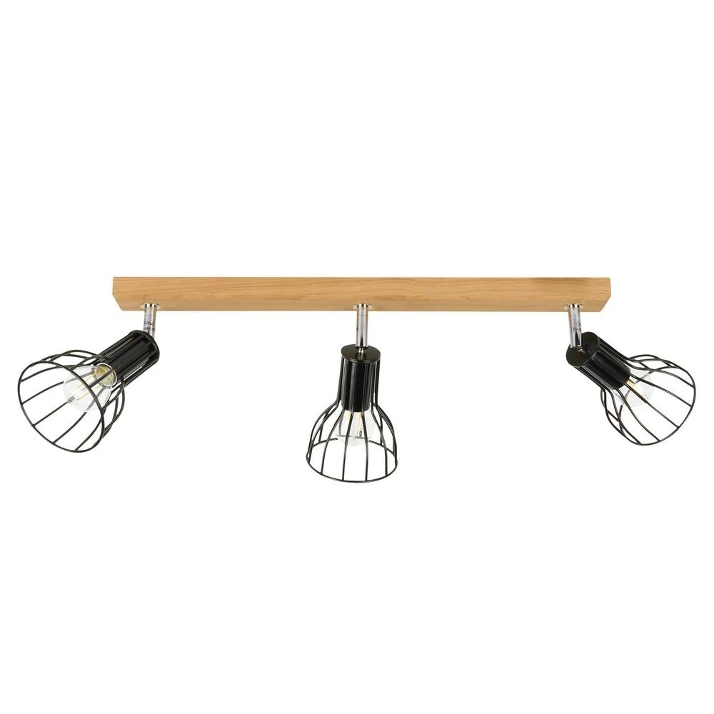 Aria 3 Plafondlamp Oiled Oak - Envostar - Koop Online