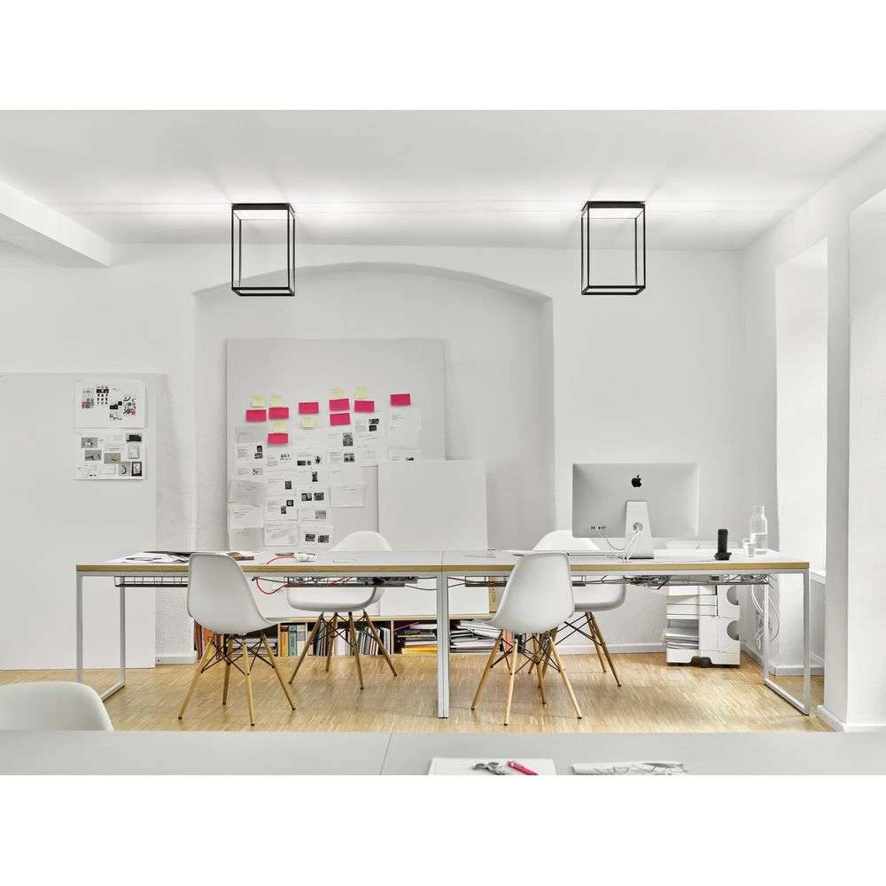 Reflex 2 LED Plafondlamp M 450 Black/Pyramid White - Serien Lighting - Koop Online - Image 4