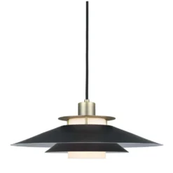 Rivoli Hanglamp Ø40 Black/Brass - Halo Design - Koop Online