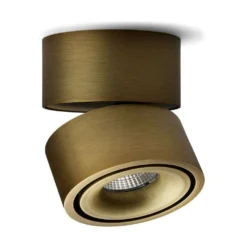 Easy W100 Bevestigingsspot Brushed Brass - Antidark - Koop Online