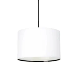 Paso Tri 25 P1 Hanglamp Wit/Zwart Kabel - Darø - Koop Online