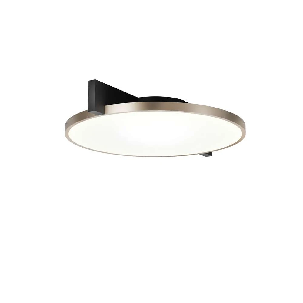 Inlay Round C2 Plafondlamp Matt Black/Silver Gold - Light-Point - Koop Online