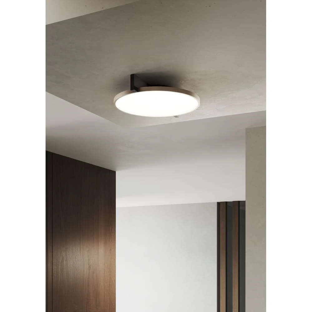 Inlay Round C2 Plafondlamp Matt Black/Silver Gold - Light-Point - Koop Online - Image 4