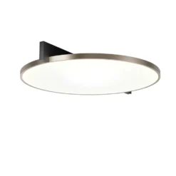 Inlay Round C3 Plafondlamp Matt Black/Silver Gold - Light-Point - Koop Online