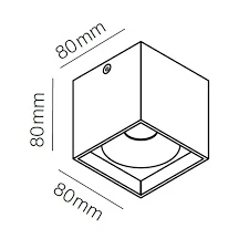 Solo Square LED 3000K Plafondlamp Wit - Light-Point - Koop Online - Image 3
