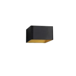 Mood 1 LED 3000K Wandlamp Zwart/Goud - Light-Point - Koop Online