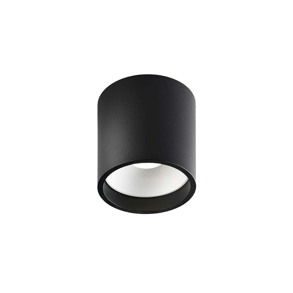 Solo Round LED Plafondlamp 2700K Zwart/Wit - Light-Point - Koop Online