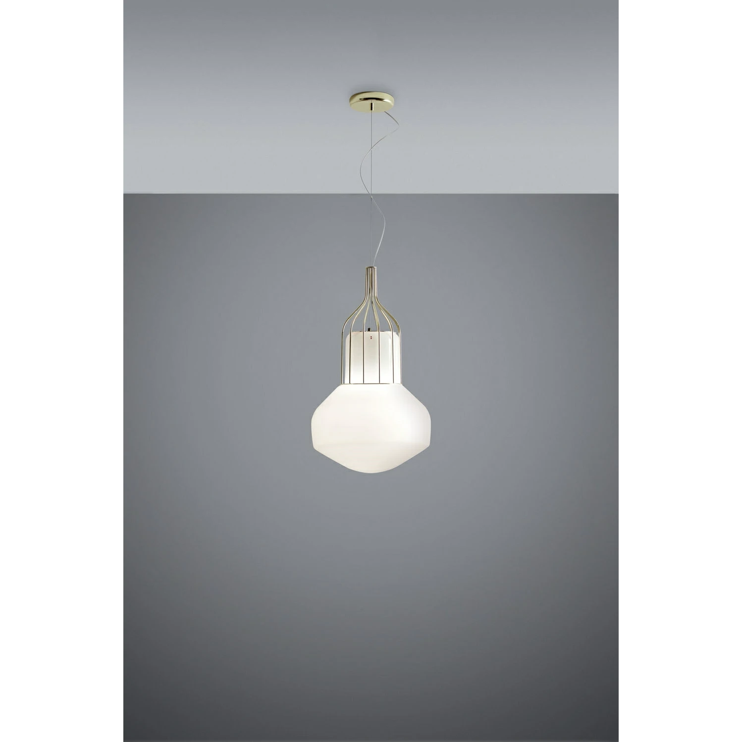 Aérostaal Hanglamp Ø43 Geelkoper - Fabbian - Koop Online - Image 3