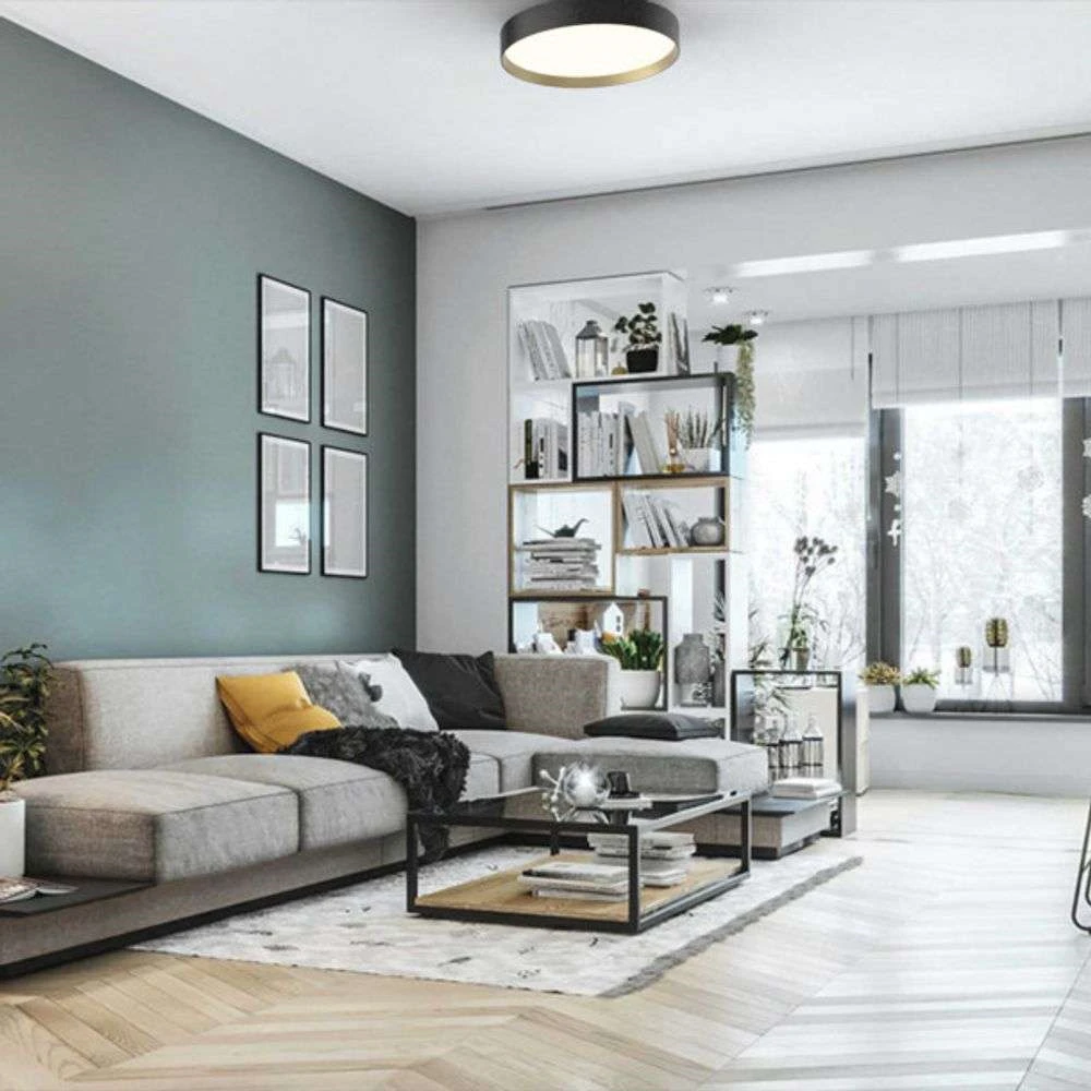 Lucia 60 Plafondlamp Black/Gold - Loom Design - Koop Online - Image 3