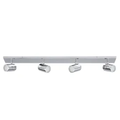 Dejan Plafondlamp Chrome - Lindby - Koop Online