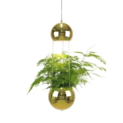 Mini Planter Hanglamp Brass - Globen Lighting - Koop Online
