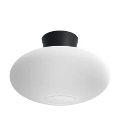 Bullo Plafondlamp XL Ø38 Matt Black/Opal - Belid - Koop Online