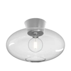 Bullo Plafondlamp XL Ø38 Aluminium/Clear - Belid - Koop Online