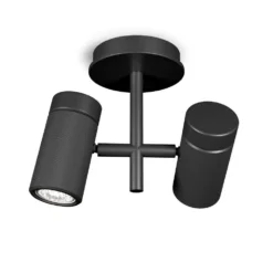Holder 2 Plafondlamp Black - Hertal - Koop Online