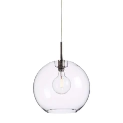 Gloria Hanglamp Ø380 Chroom/Helder Glas - Belid - Koop Online