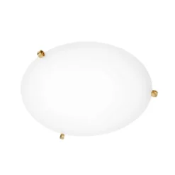 Ögla Plafondlamp Ø45 Brass/White - Konsthantverk - Koop Online